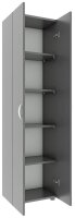VCM my office Aktenschrank Ulas, 918437 anthrazit 4 Fachböden 49,0 x 34,0 x 178,0 cm