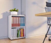 VCM my office Aktenregal Ulas weiß 49,0 x 32,0 x 74,0 cm, 1 St.