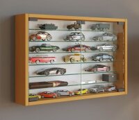 VCM my home Mandosa XL Hängevitrine buche 6 Fachböden