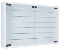 VCM my home Mandosa XL Hängevitrine weiß 6 Fachböden