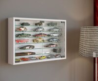 VCM my home Mandosa XL Hängevitrine weiß 6 Fachböden