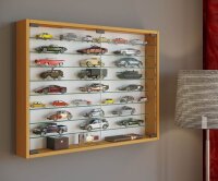VCM my home Mandosa XXL Hängevitrine buche 8 Fachböden