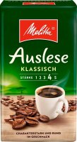 Melitta Auslese KLASSISCH Kaffee, gemahlen, kräftig,...