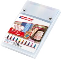 edding 1340 Brush-Pens farbsortiert, 10 St.