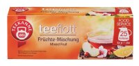 TEEKANNE teeflott Früchtetee Tee 25 Portionen