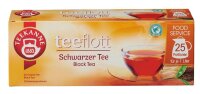 TEEKANNE teeflott Schwarztee Tee 25 Portionen