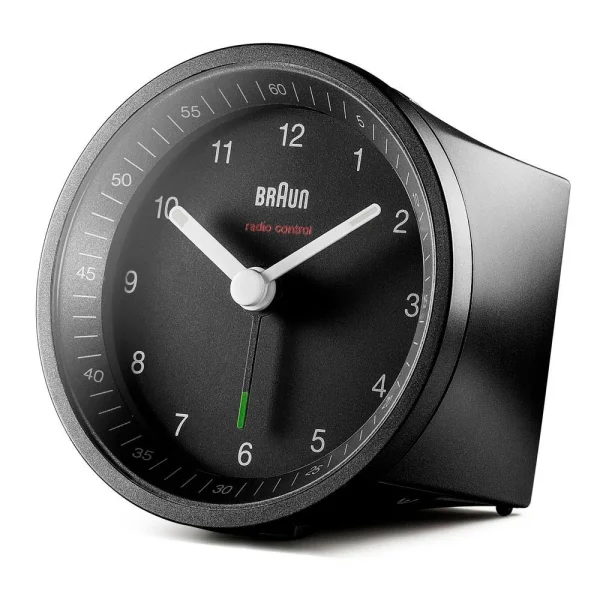BRAUN Funkwecker BC 07 B-DCF schwarz Kunststoff, Ø...