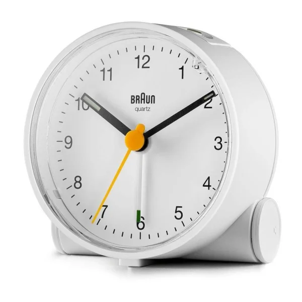 BRAUN Wecker BC 01 B weiß Kunststoff