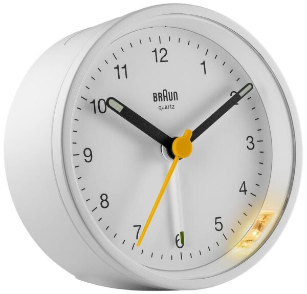 BRAUN Wecker BC 12 W weiß Kunststoff