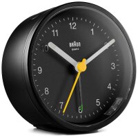 BRAUN Wecker BC12 schwarz Kunststoff