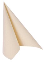 PAPSTAR Servietten champagner 3-lagig 40,0 x 40,0 cm, 50 St.