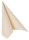 PAPSTAR Servietten champagner 3-lagig 40,0 x 40,0 cm, 50 St.