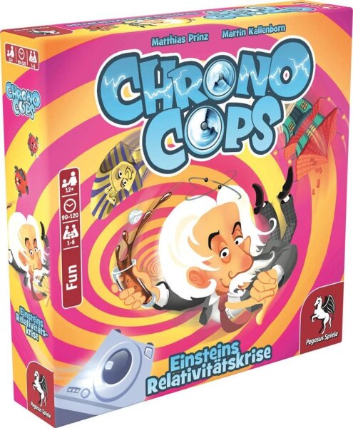 Pegasus Spiele ChronoCops Kartenspiel, 1 St.