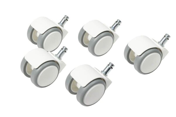 Topstar Stuhlrollen für harte Böden, 5 St.