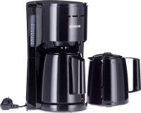 SEVERIN KA 9307 Kaffeemaschine schwarz, 8 Tassen