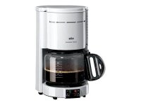 BRAUN KF 47/1 Classic Kaffeemaschine weiß, 10 Tassen
