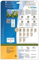 HERMA Etiketten braun 97,0 x 42,0 mm, 20 Blatt