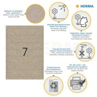 HERMA Ordneretiketten weiß, 20 Blatt