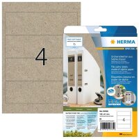 HERMA Ordneretiketten weiß, 20 Blatt