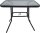 VCM my garden Gartentisch anthrazit rechteckig 80,0 x 55,0 x 70,0 cm