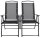 VCM my garden Sitzgruppe anthrazit Textilene, Metall, 3-teilig