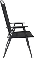 VCM my garden Sitzgruppe anthrazit Textilene, Metall, 7-teilig