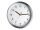 TFA® Wanduhr 98.1045 weiß silber Aluminium, Ø 29,5 cm