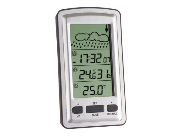 TFA® AXIS 35.1079 Wetterstation silber, 1 St.