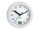 TFA® Funkwanduhr 60.3501 weiß silber Aluminium, Ø 17,0 cm