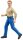 bruder bworld 60408 Frau mit hellem Hauttyp und blauer Hose Spielfigur