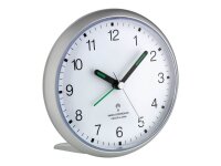 TFA® Funkwecker 60.1506 weiß silber Kunststoff,...