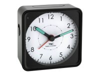 TFA® Funkwecker Picco weiß schwarz Kunststoff...