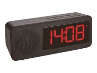 TFA® digitaler Funkwecker 60.2546.01 TUNE schwarz...