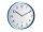 TFA® Funkwanduhr 60.3517.55 weiß silber Aluminium, Ø 30,5 cm