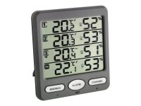 TFA® Klima Monitor 30.3054.10 Wetterstation grau, 1 St.
