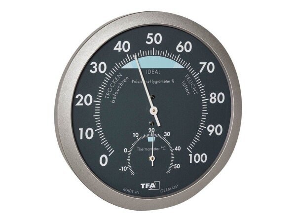 TFA® 45.2043.51 Thermo-Hygrometer schwarz, 1 St.