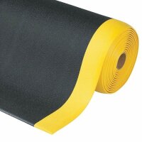 WESEMEYER Anti-Ermüdungsmatte schwarz, gelb 90,0 x...