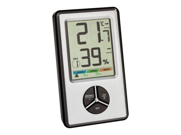 TFA® EXACTO 30.5045.54 Wetterstation silber, 1 St.