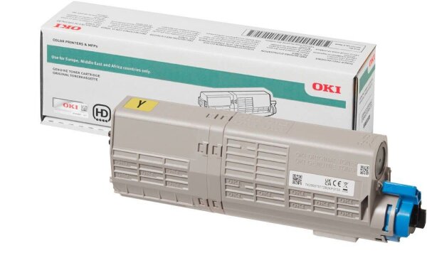 OKI 46490621  gelb Toner