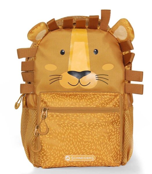 SCHNEIDERS Kindergartenrucksack Lion Kunstfaser beige