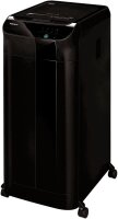 Fellowes AutoMax 600M Aktenvernichter mit Partikelschnitt P-5, 2 x 12 mm, bis 600 Blatt, schwarz