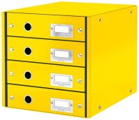 LEITZ Schubladenbox Click & Store  gelb 60490016, DIN...