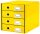 LEITZ Schubladenbox Click & Store  gelb 60490016, DIN A4 mit 4 Schubladen, 1 St.