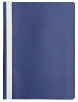 dots Schnellhefter Kunststoff dunkelblau DIN A4, 25 St.