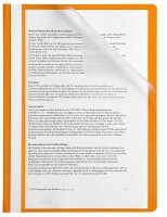 dots Schnellhefter Kunststoff orange DIN A4, 25 St.