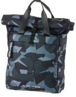 Walker Schulrucksack Roll Top Como Kunstfaser anthrazit