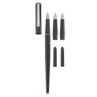 herlitz Patronenfüller schwarz Kalligraphie-Feder...