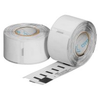 DYMO Etikettenrollen für Etikettendrucker S0722370 weiß, 28,0 x 89,0 mm, 12 x 130 Etiketten
