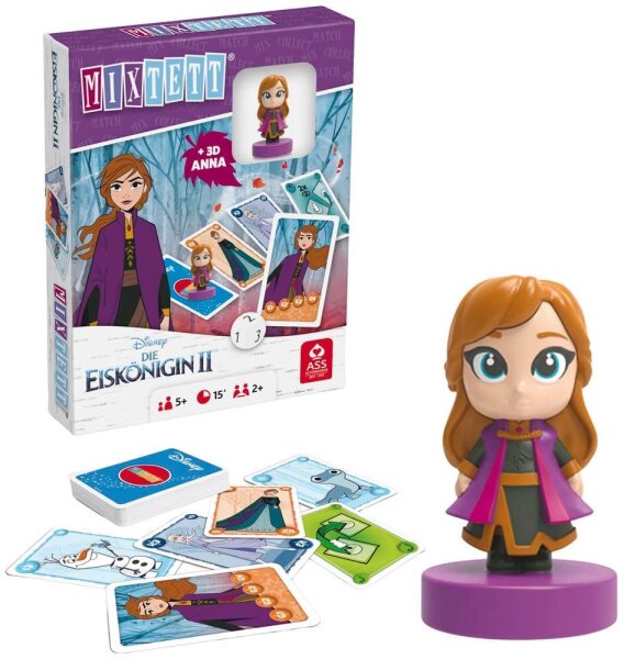 ASS ALTENBURGER Mixtett - Disney Die Eiskönigin Anna Kartenspiel, 1 St.