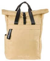 Walker Schulrucksack Roll Top Kunstfaser apricot